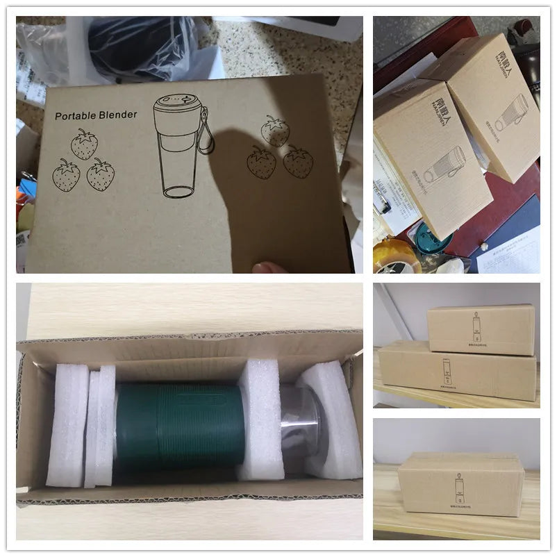 Electric food chopper product details - USB charging and stainless steel blades