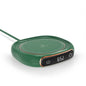Green USB coffee mug warmer heating coaster